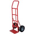 Milwaukee Hand Trucks Milwaukee Hand Truck - Flow Back Handle - Solid Rubber Wheels - 800 Lb. Capacity - Red 47107